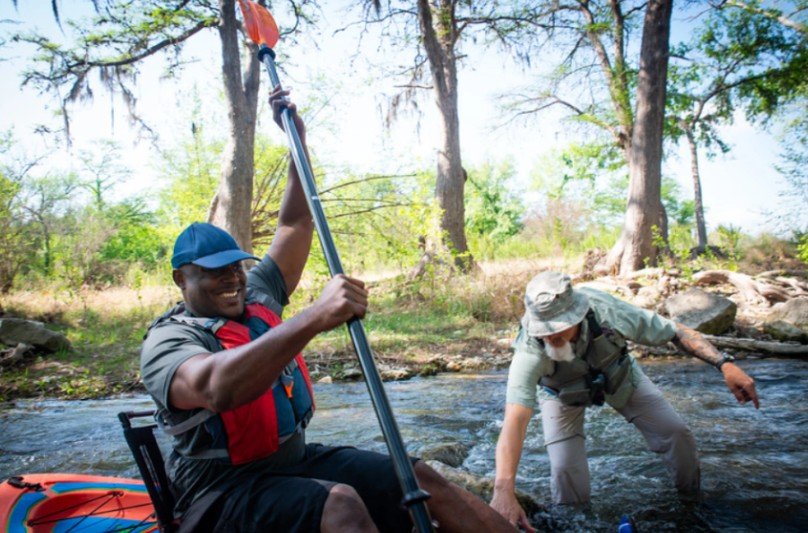 Texas veterans are turning to hunting and fishing to support their mental health