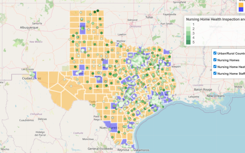 In Texas, Rural Nursing Homes Outperform Urban Facilities on Some Key Metrics