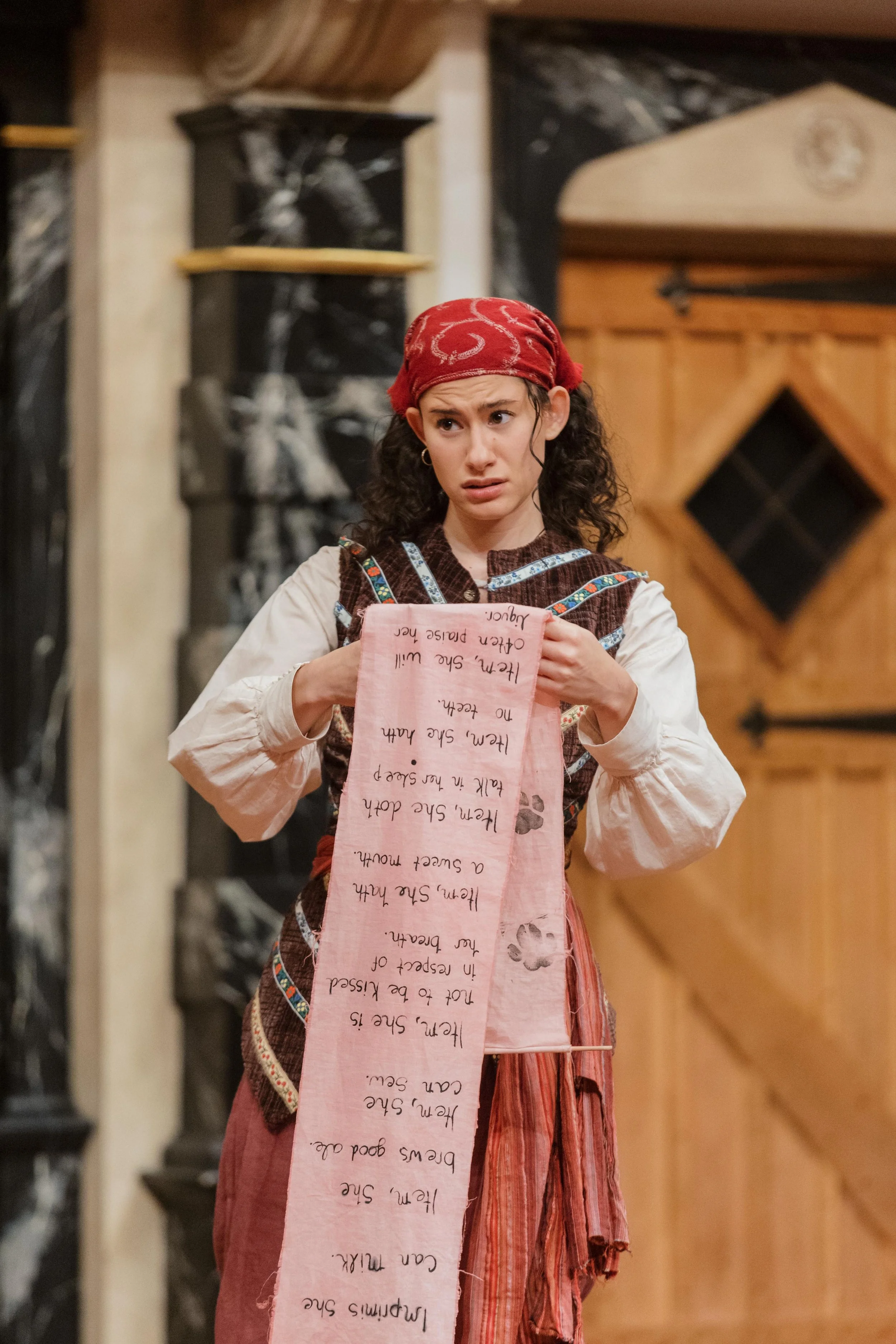 Speed, The Two Gentlemen of Verona - American Shakespeare Center | Photo by Lindsey Walters