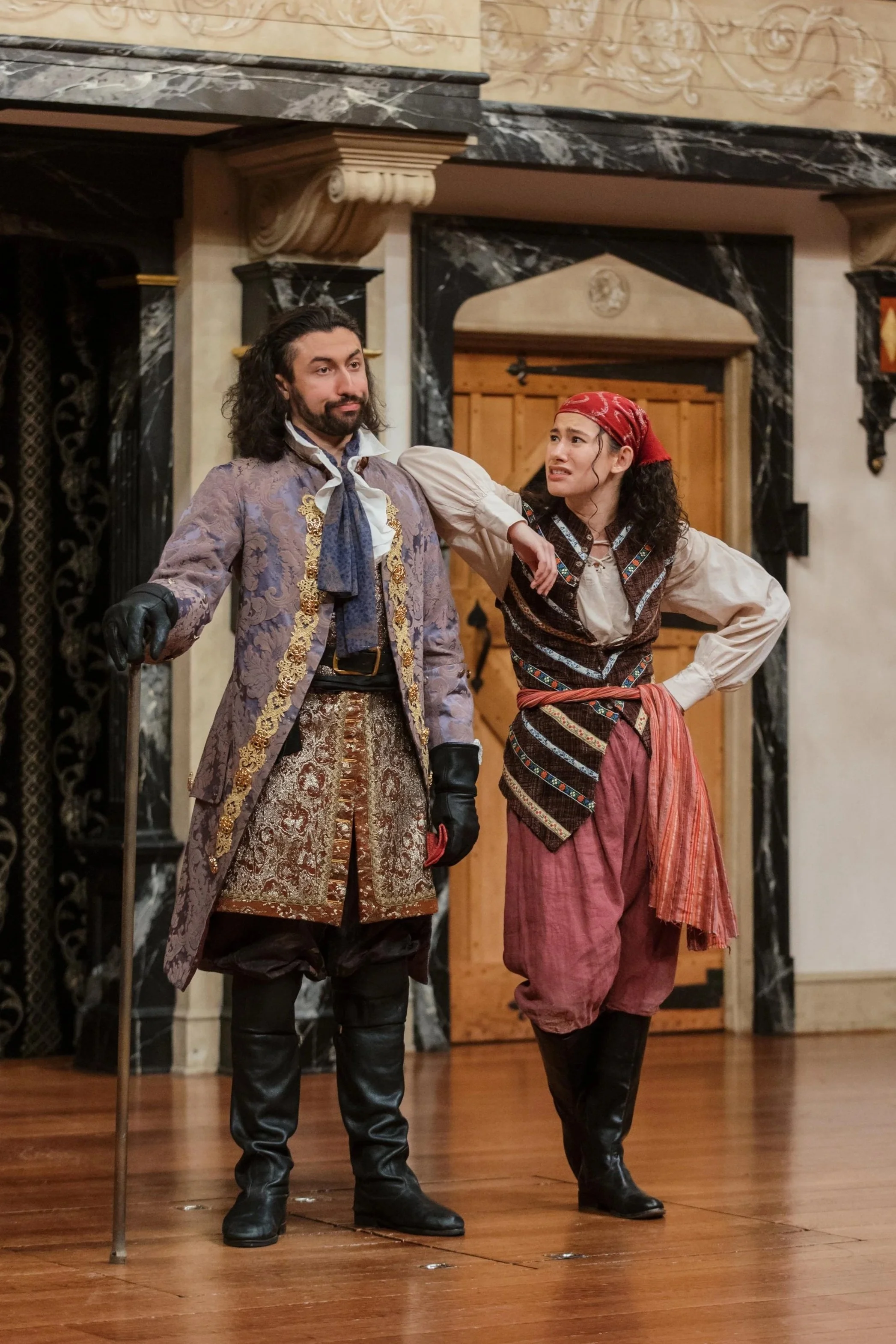 Speed, The Two Gentlemen of Verona - American Shakespeare Center | Photo by Lindsey Walters