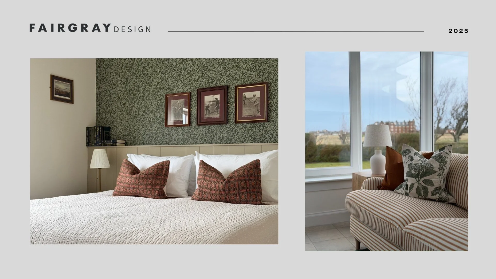 Blackrock House Troon - Bedroom and conservatory interior design