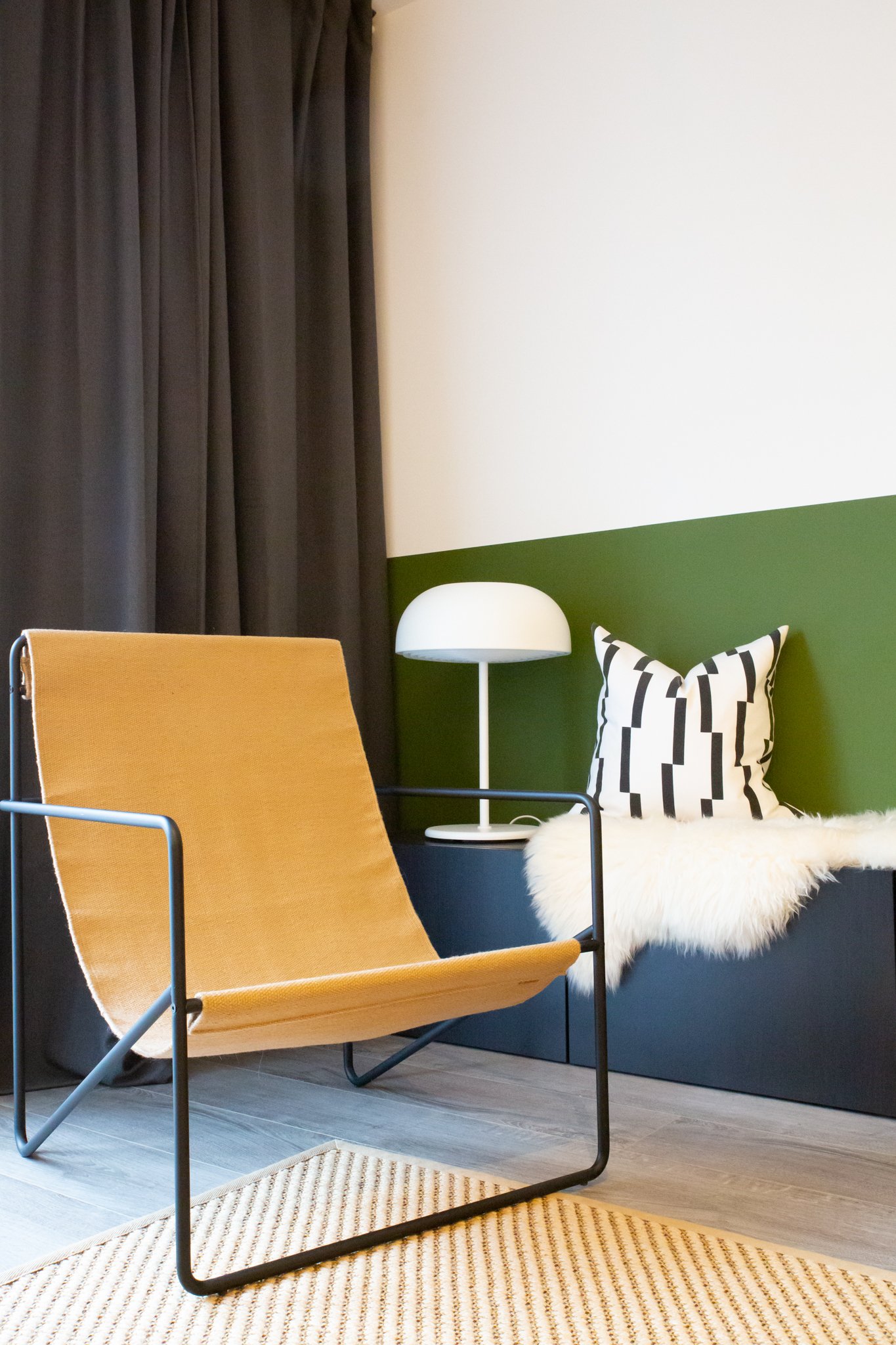 Danish living room interior design Glasgow
