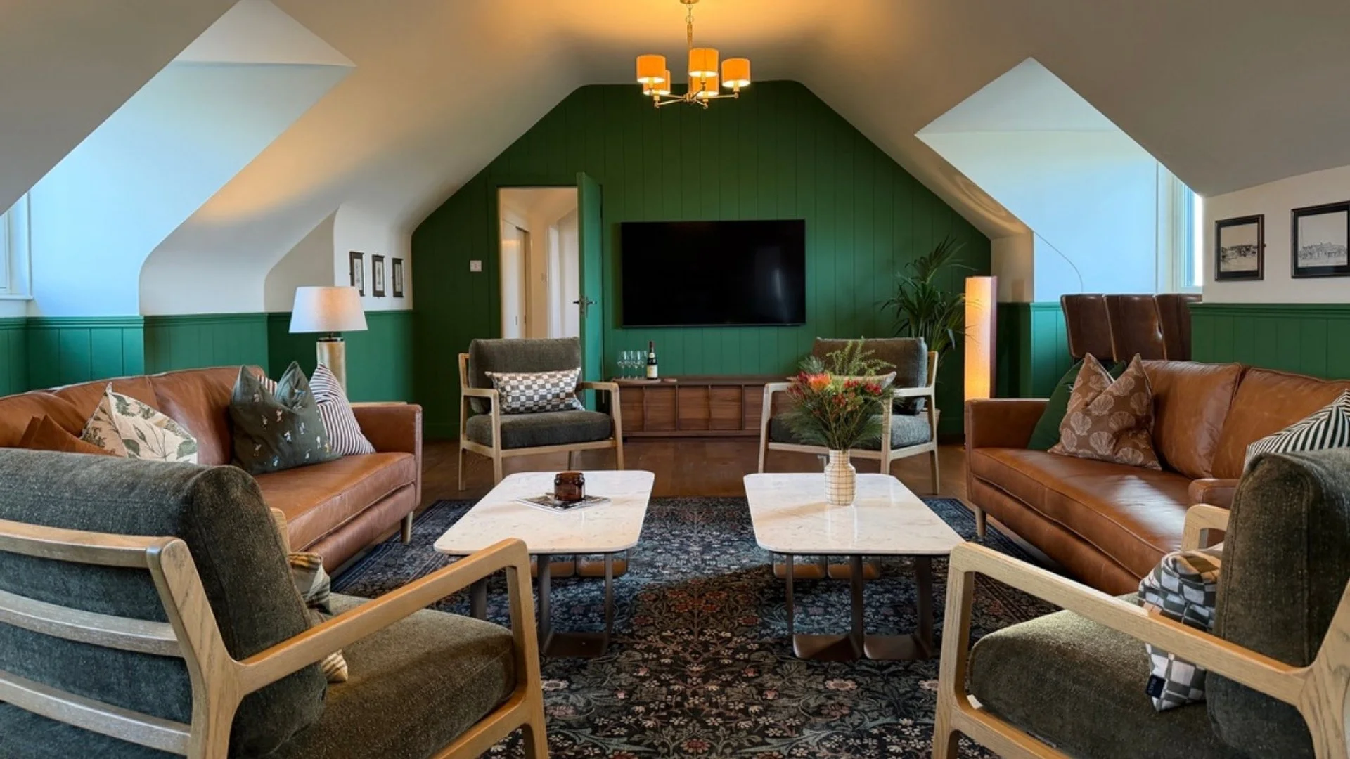 Blackrock House Troon - Golf Lounge interior design