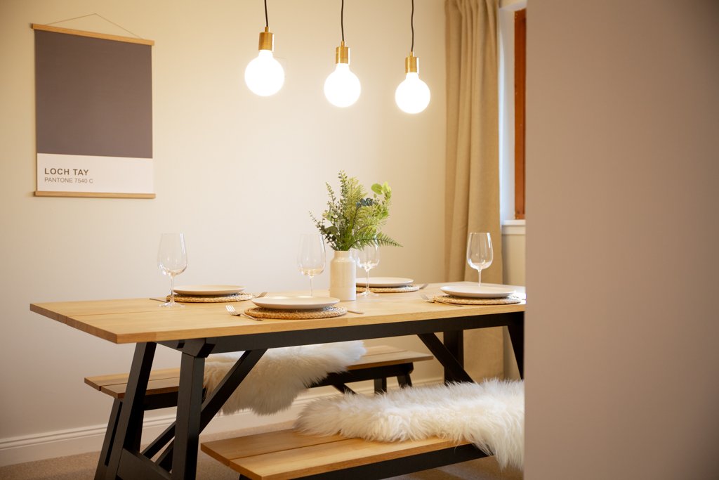 Dining Room interior design Perthshire