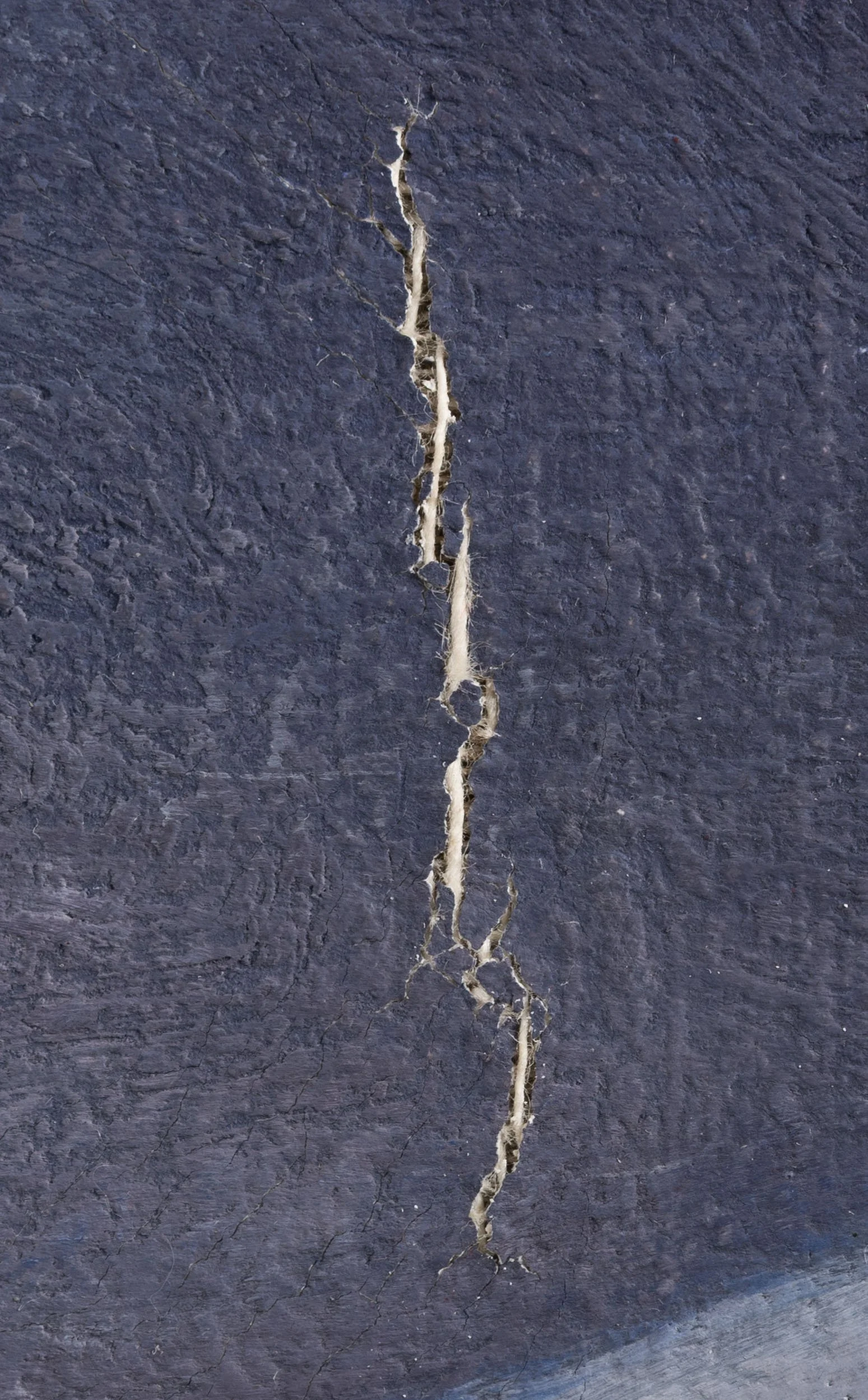 Recto Detail of Tear After Mending