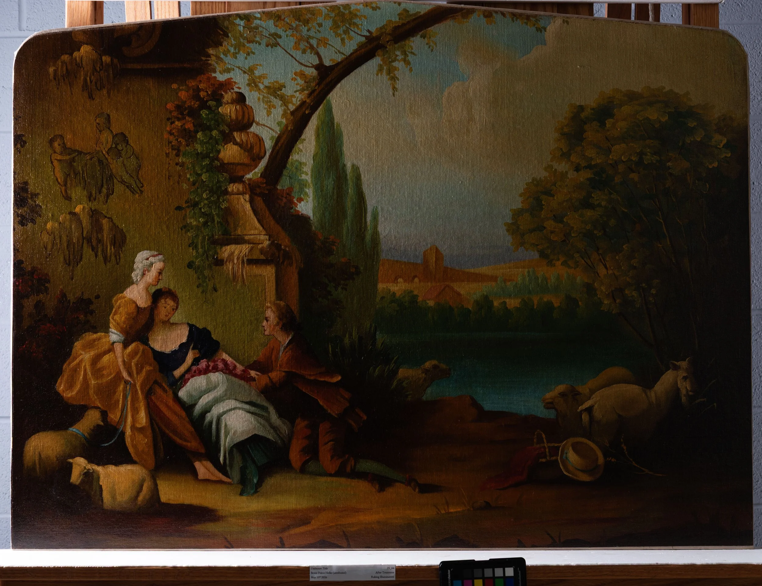 After Treatment, Raking Illumination