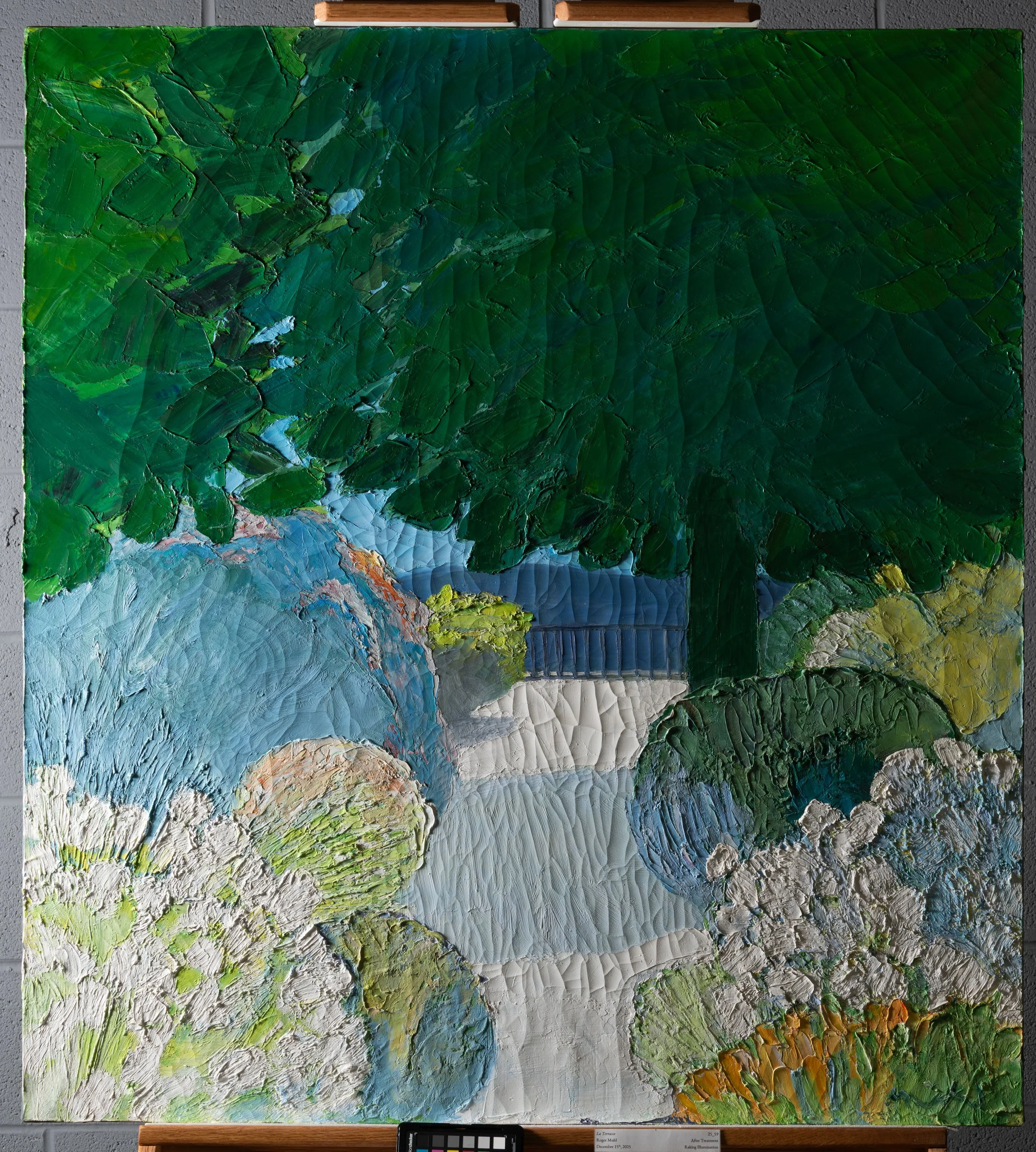 After Treatment, Raking Illumination