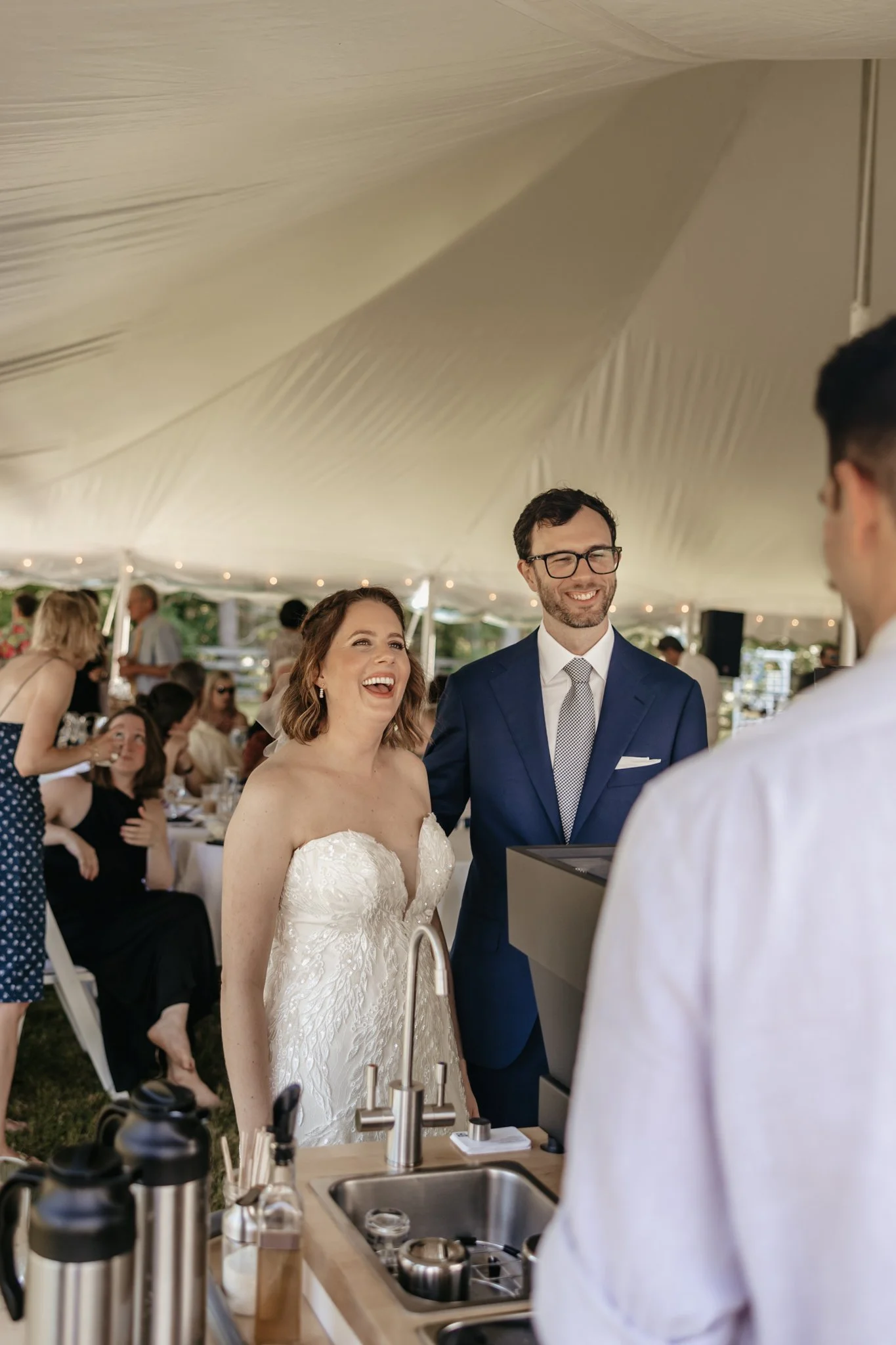 Wedding Coffee bar in Boston, MA