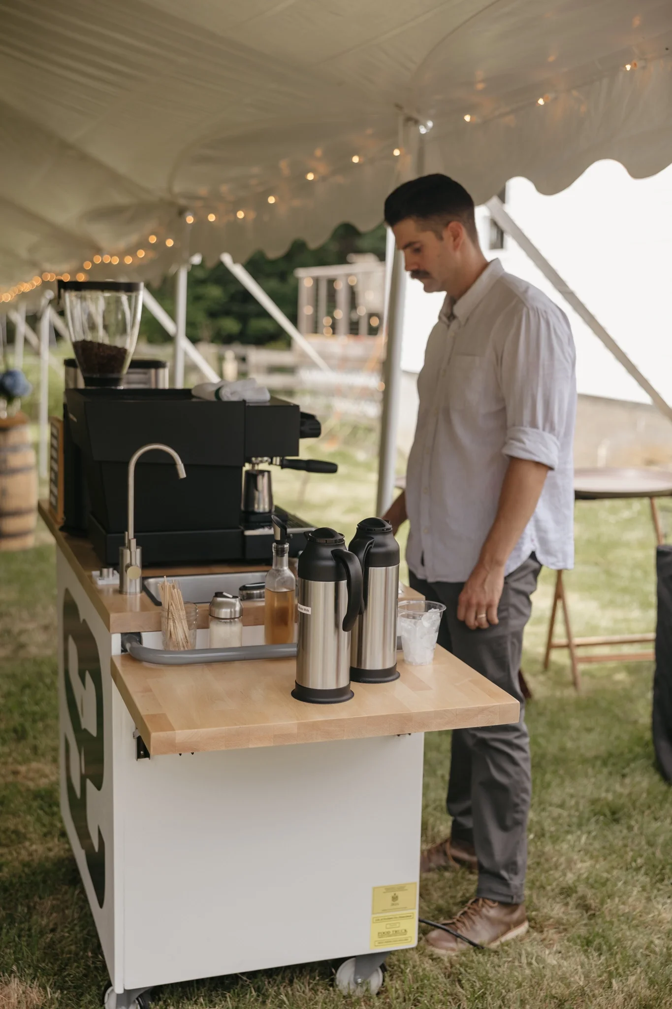 Coffee cart catering in Boston, MA