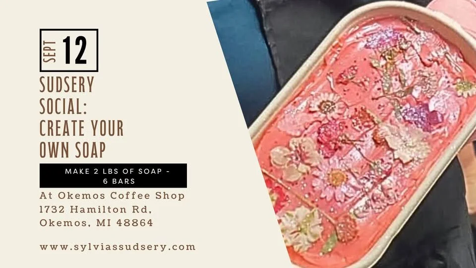 Cold Pressed Soap with local business S