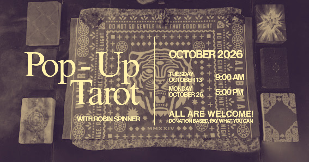 Pop-Up Tarot with Robin