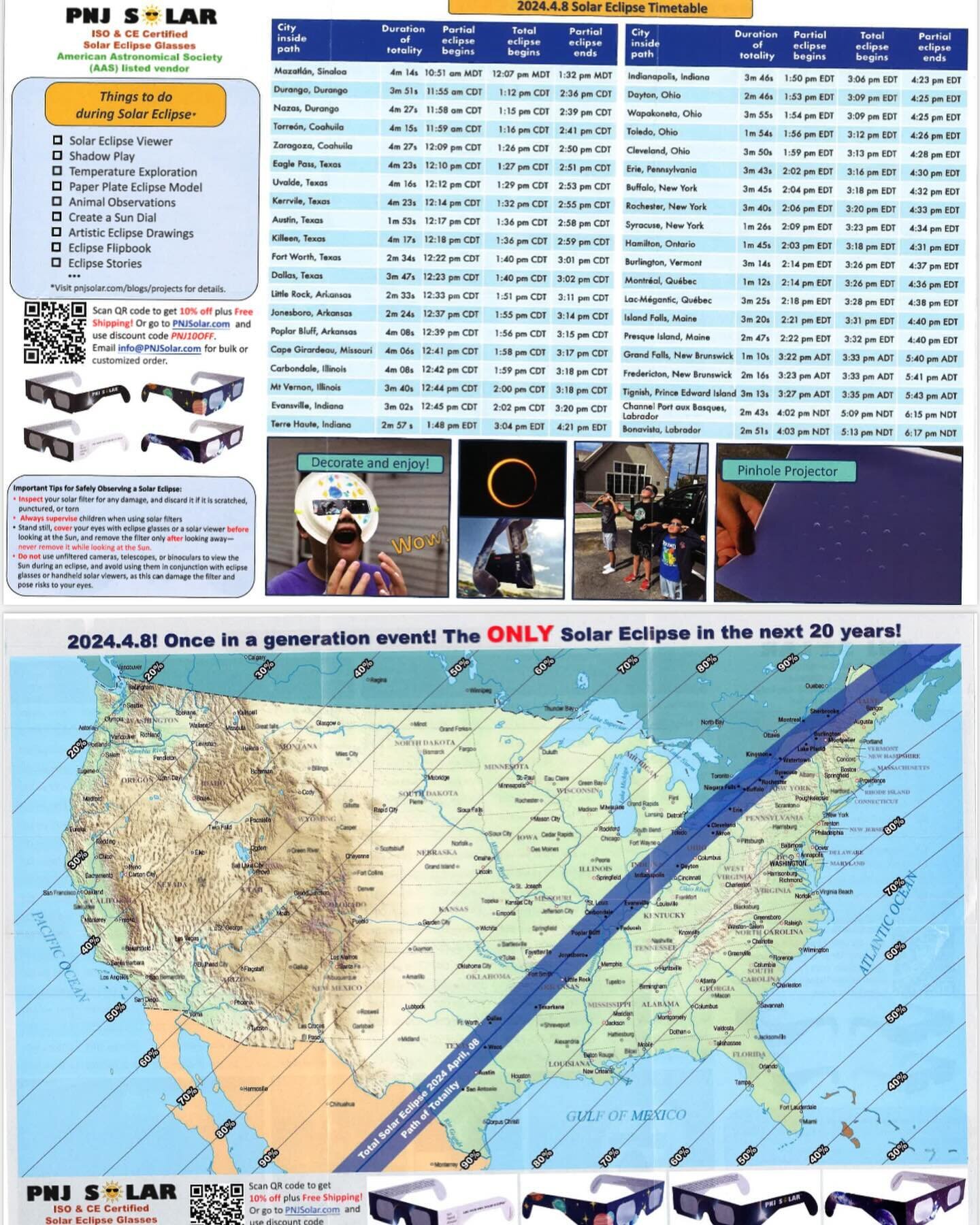 Who&rsquo;s ready for the eclipse??!🙋🙋&zwj;♀️ The highly anticipated 2024 eclipse is fast approaching. We can&rsquo;t wait for this once in a lifetime event! Get your glasses ready Medina County&mdash;April 8th is coming soon!😎

#GalmRealEstate #S