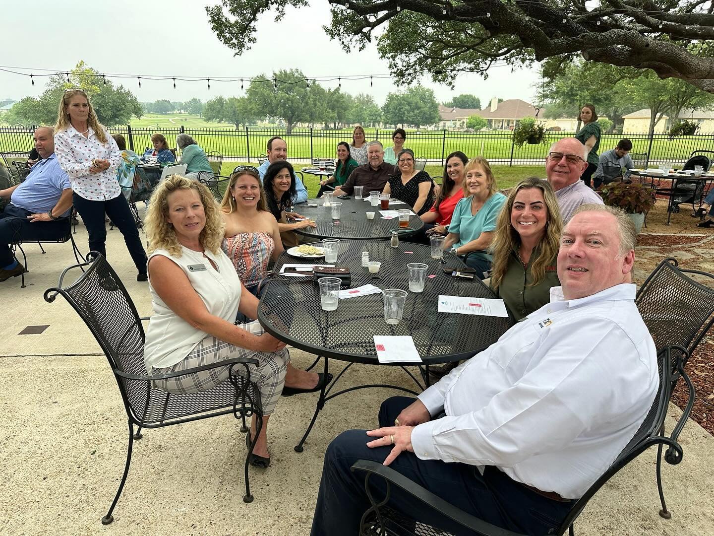 Gathering for community and camaraderie at the Castroville Area Chamber of Commerce&rsquo;s monthly luncheon! Big shoutout to Julianna&rsquo;s for hosting us and treating us to a delicious lunch spread. 🍽️ And a special congratulations to the deserv