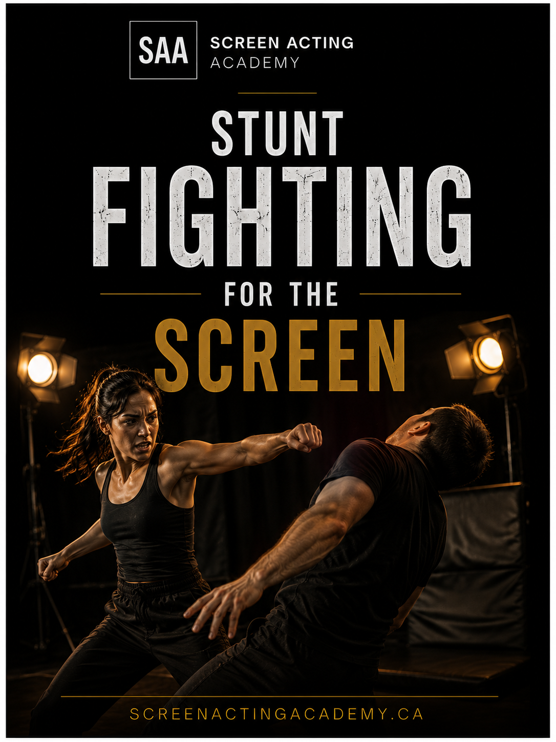 [Calgary]Stunt Fighting for the Screen: Level 1 w/ Certified Stunt Actress Brianna Johnston!
