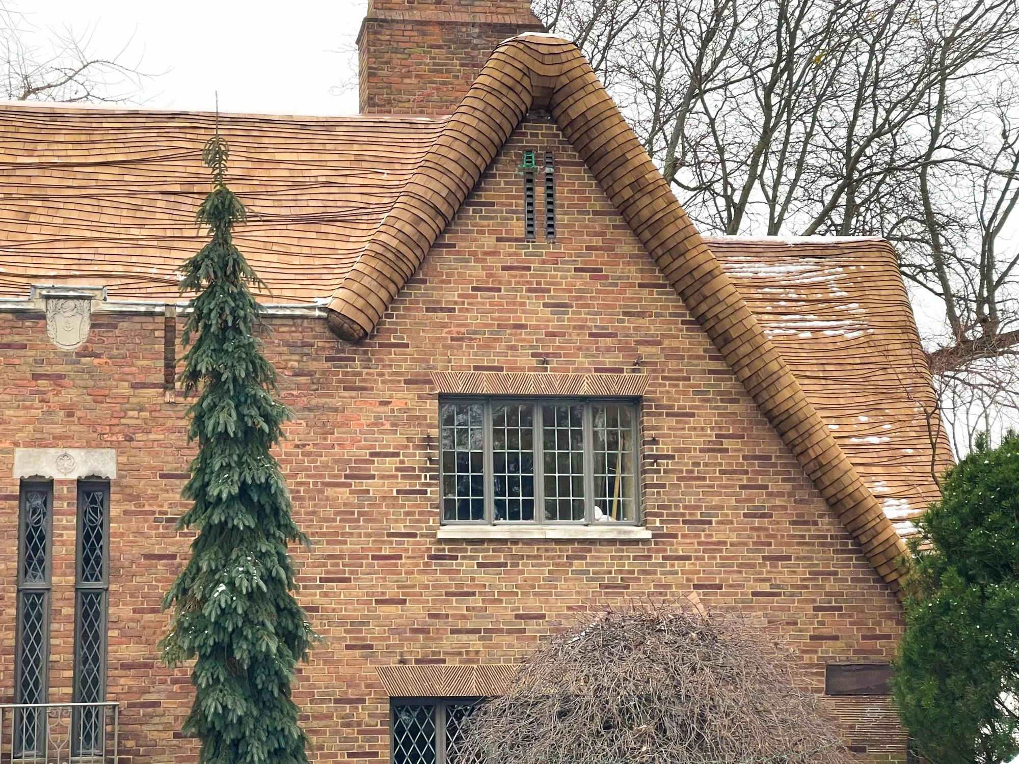 Cedar Shingle Roof Replacement on Michigan Home