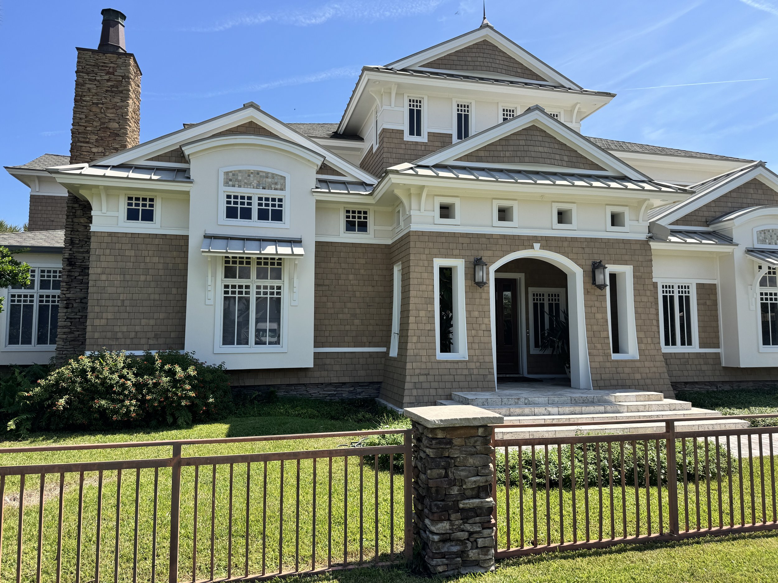 Cedar Shingle Installation in Ponte Vedra, Florida