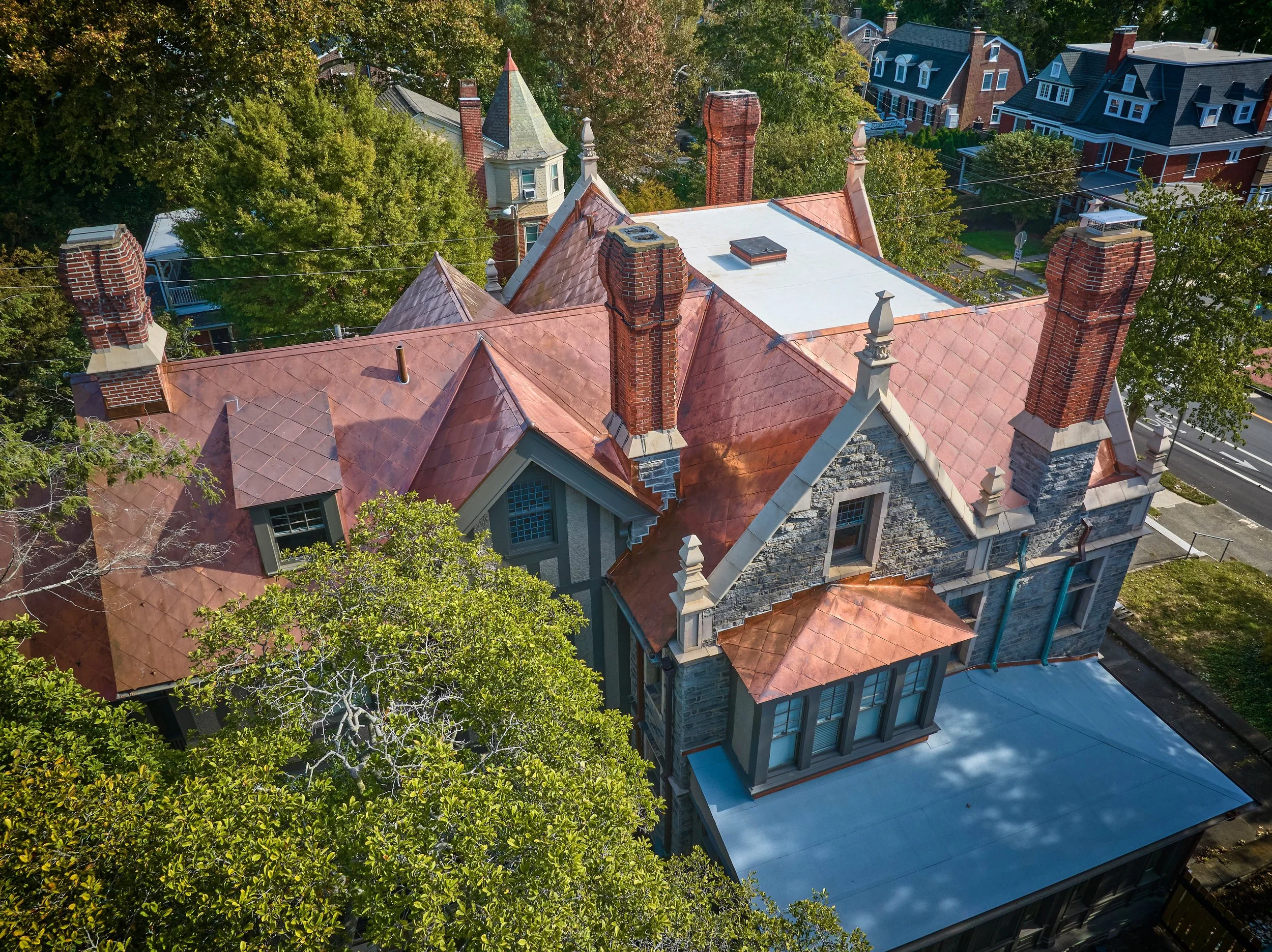 Historic Home with Copper Roof in Delaware