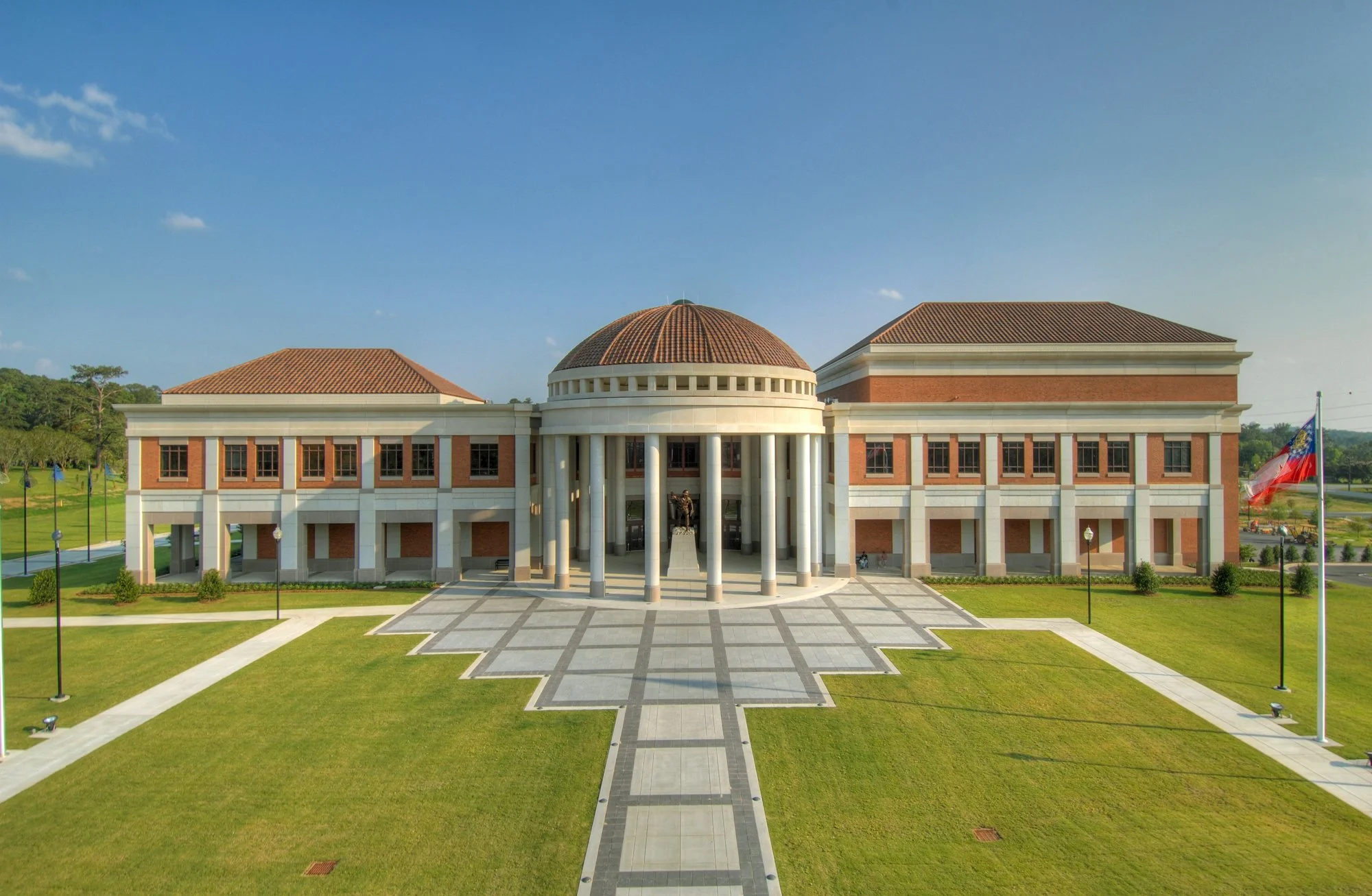 National Infantry Museum Clay Tile Roof