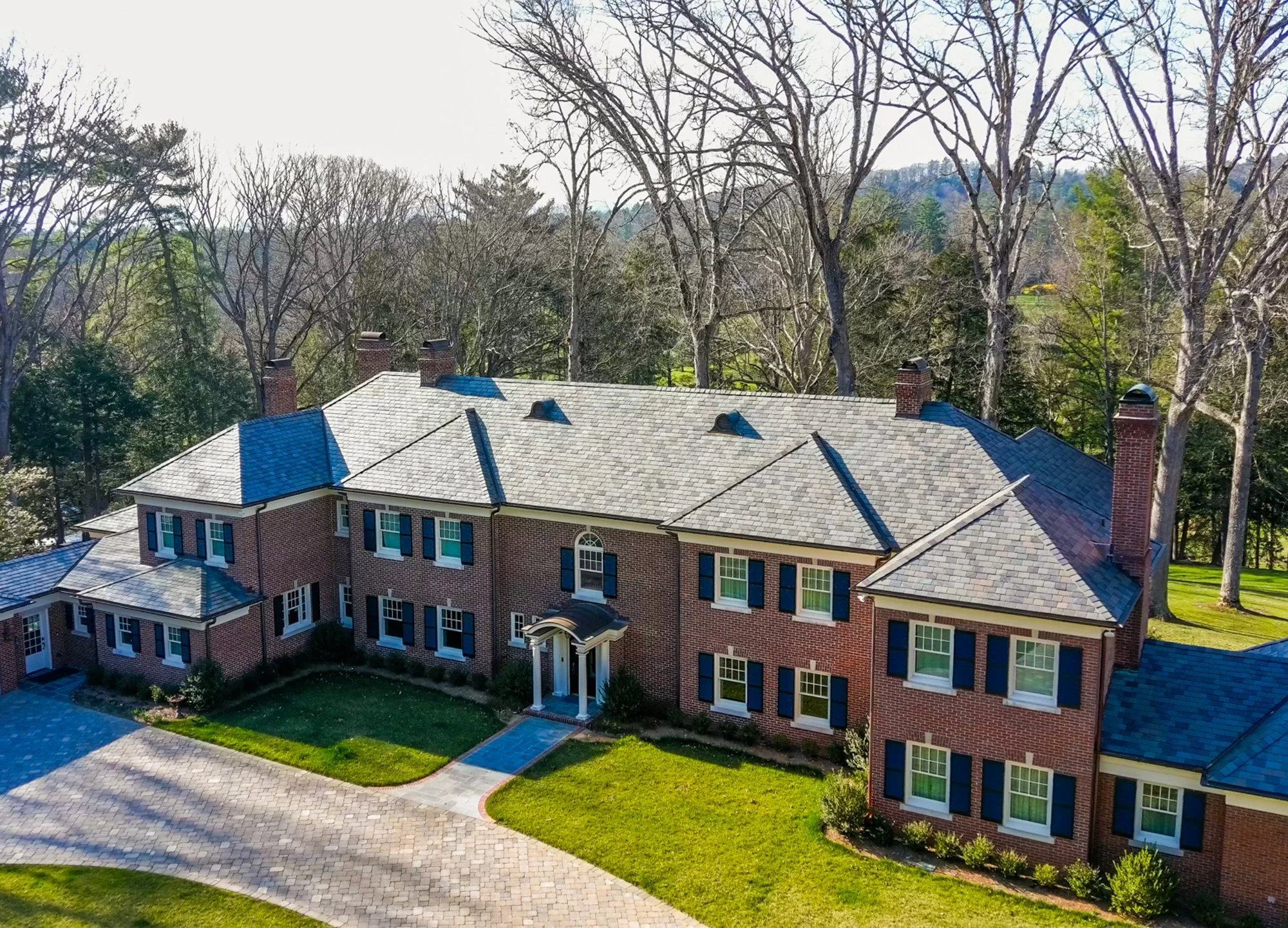 Slate Roof Install in Biltmore Forest, NC