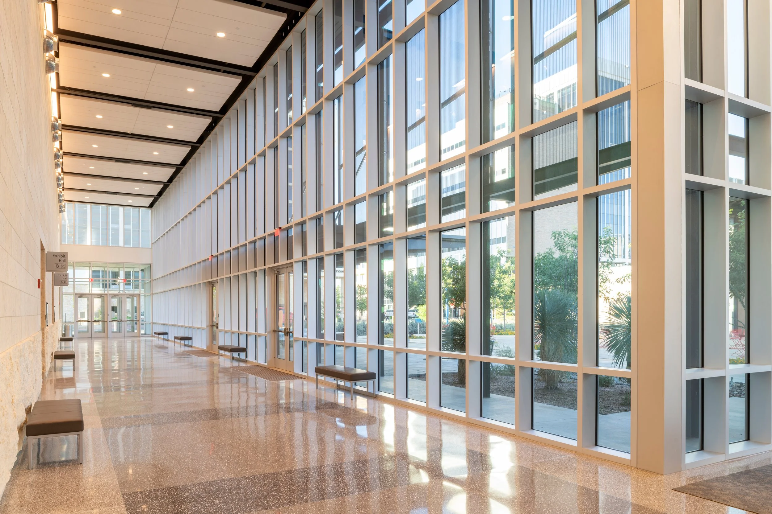 Centennial Park Midland Texas - Bush Convention Center Lobby Entrance.jpg