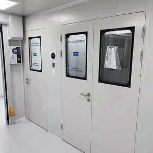 Diseño y construcción del área de pesada, dispensación y muestreo de laboratorios la santé- pharmetics labs, caracas, venezuela