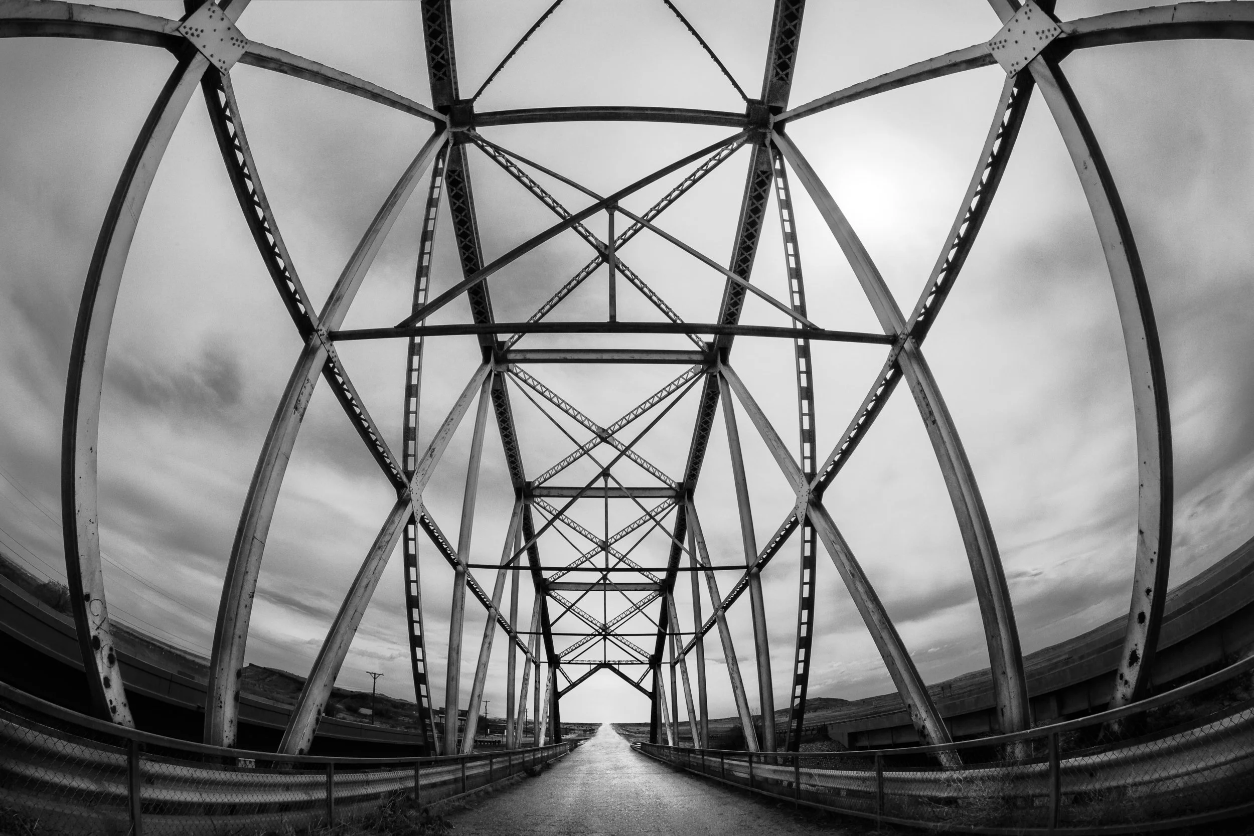 "Road to Enlightenment" - Rio Puerco Bridge, Historic Route 66, Albuquerque, New Mexico, USA (2268)