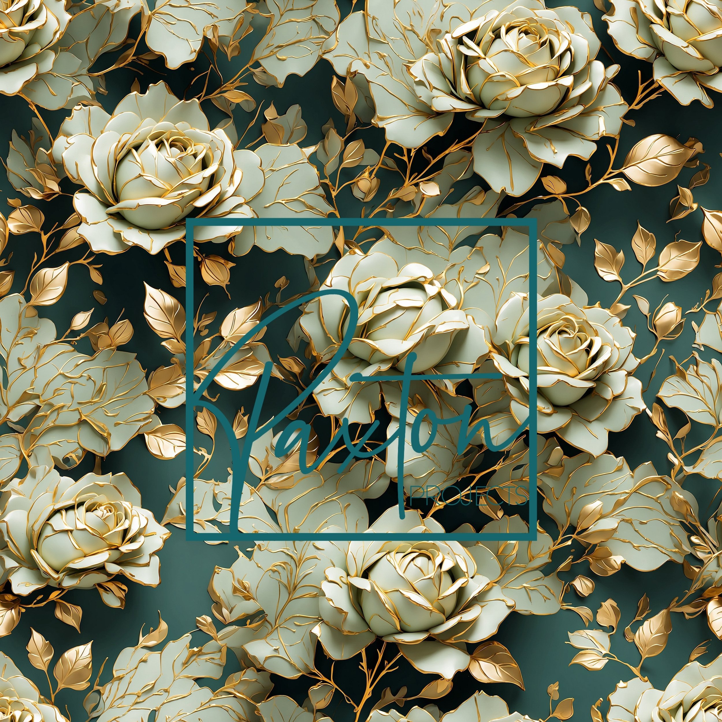 3D Light Green Roses Floral Seamless Pattern.jpg