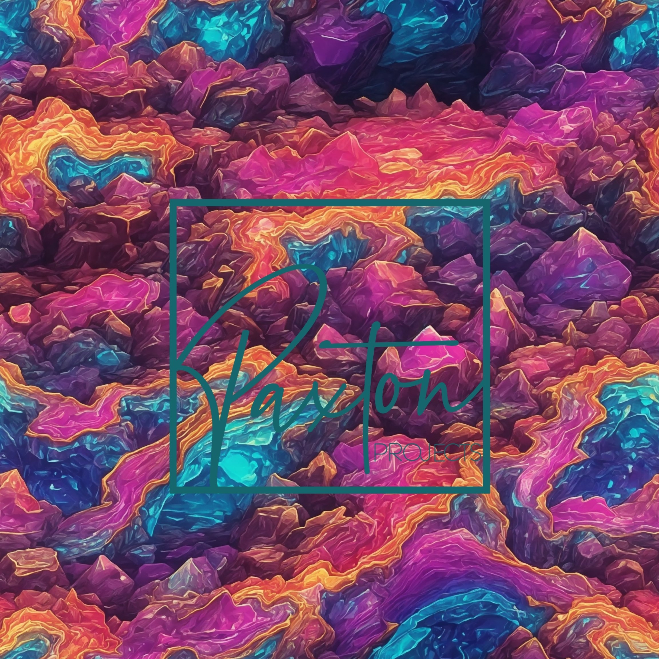 Artistic Neon Rainbow Geode Seamless Pattern.jpg