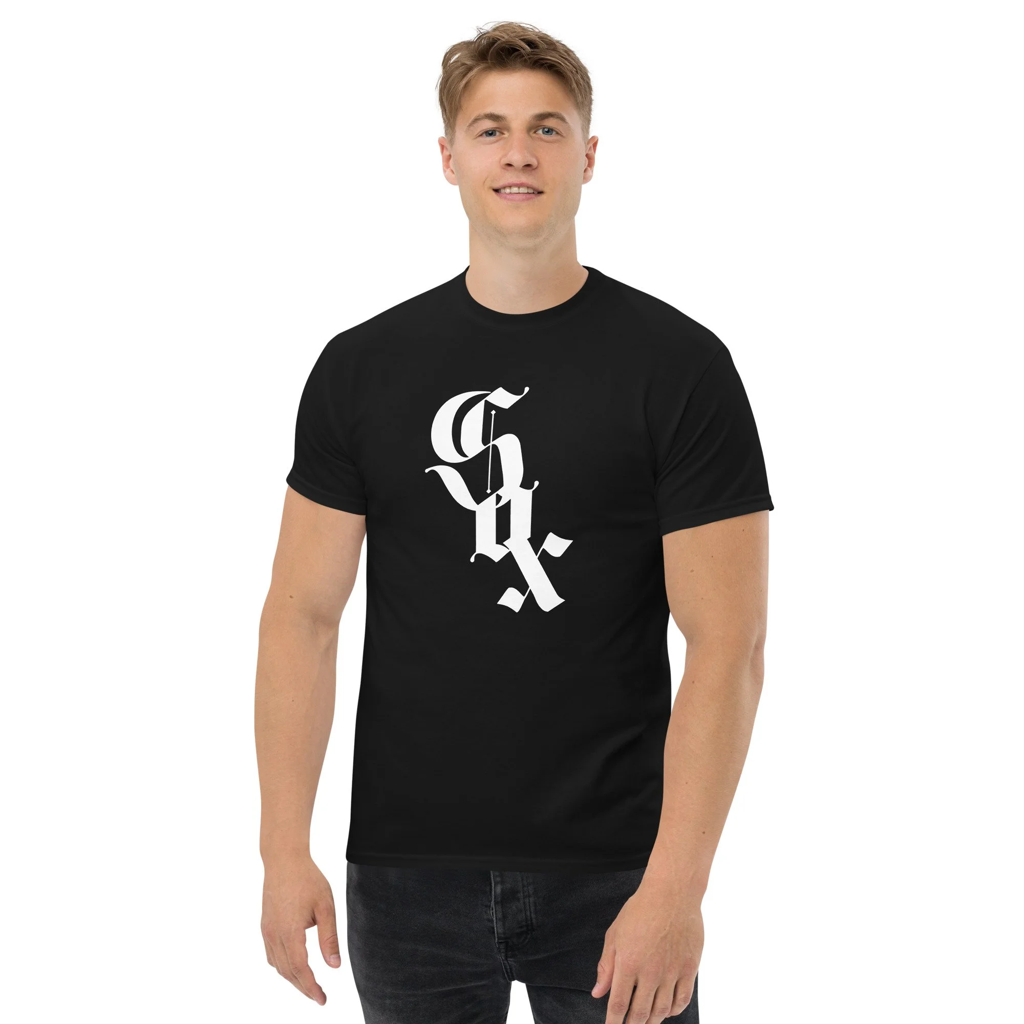 Sox White on Black Unisex classic tee