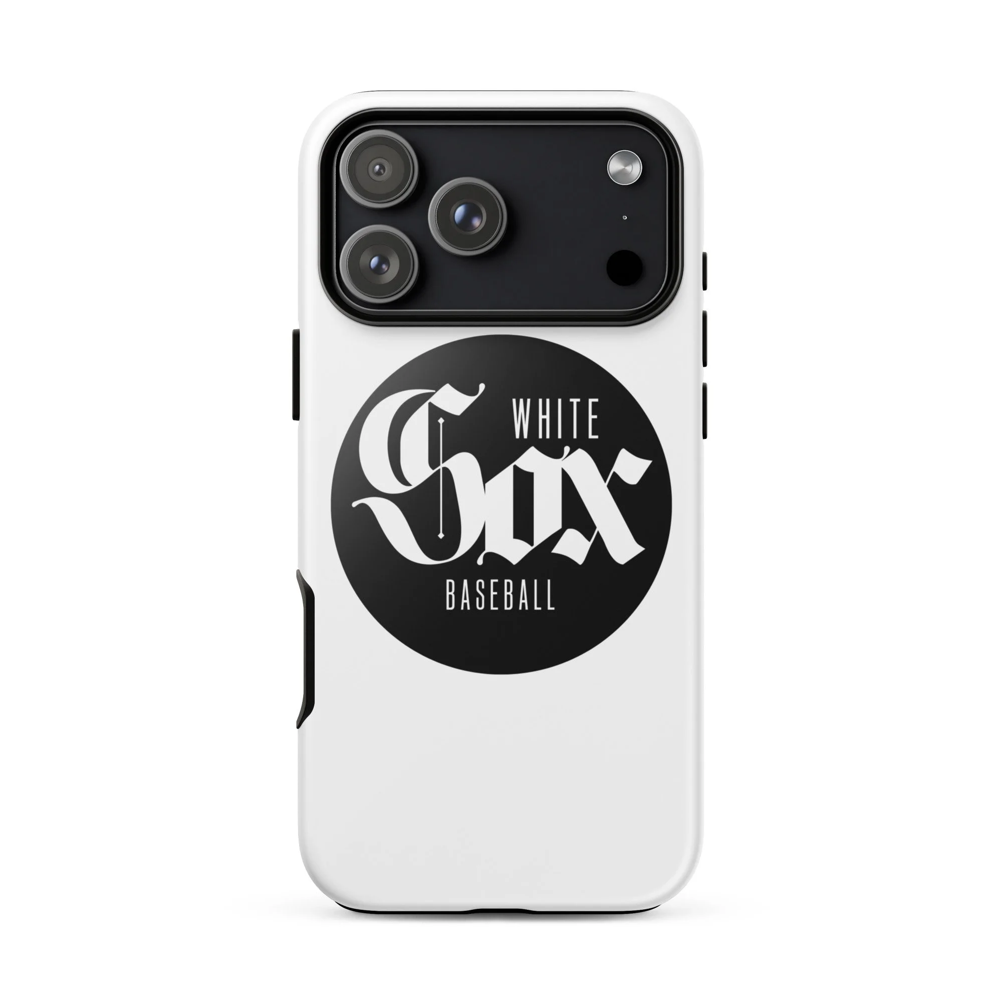 White Sox Baseball Black Circle Tough Case for iPhone®