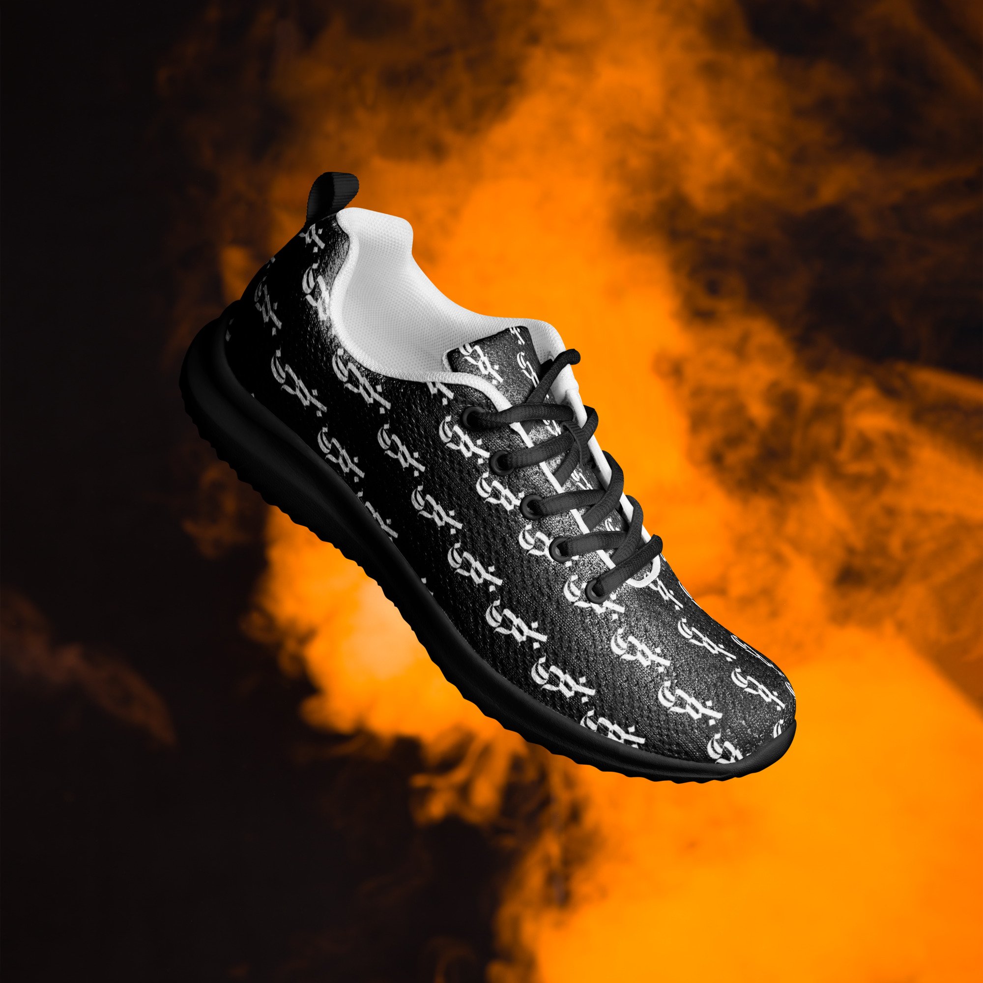 Sox Black on White Women’s athletic shoes copy