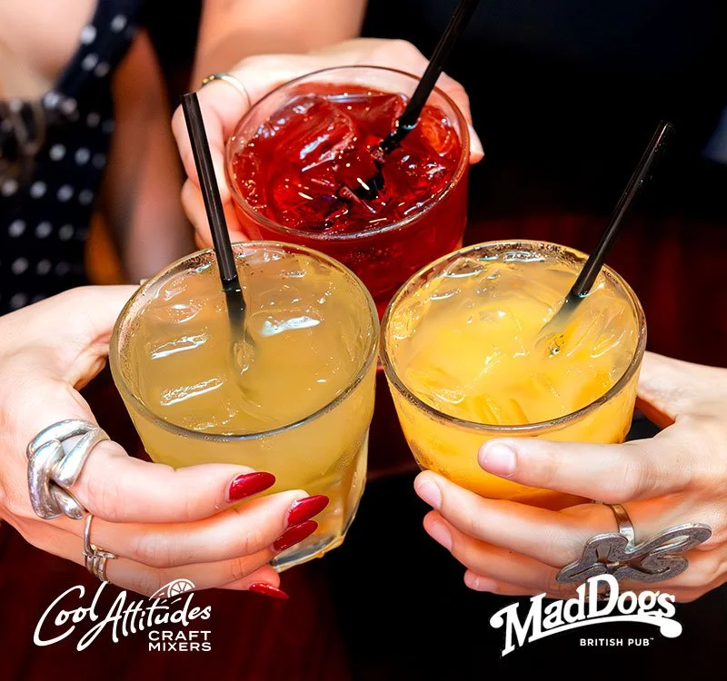 Cool Attitudes Craft Mixers - Premium cocktails at Mad Dogs
