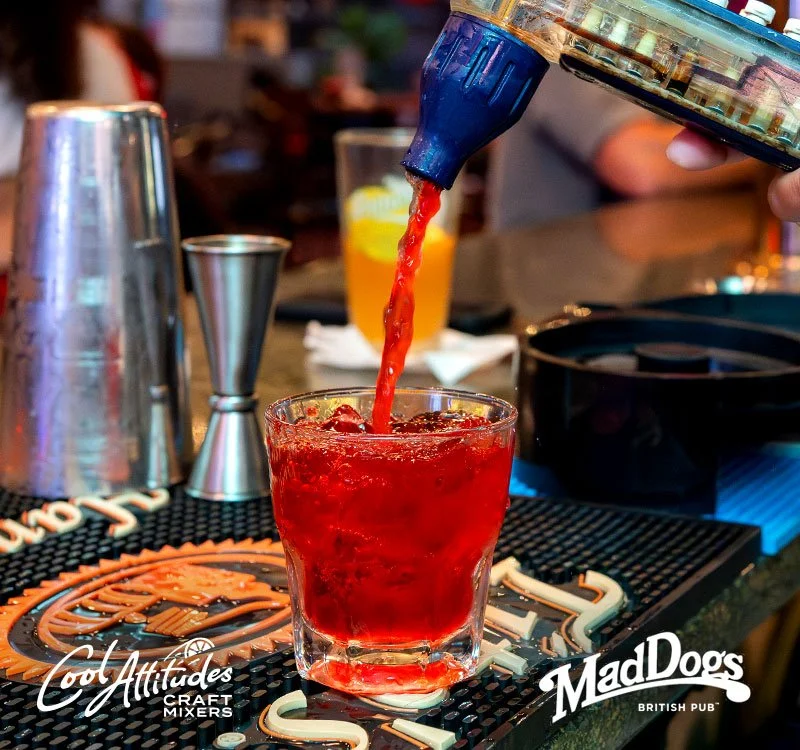 Cool Attitudes Craft Mixers - Premium cocktails at Mad Dogs