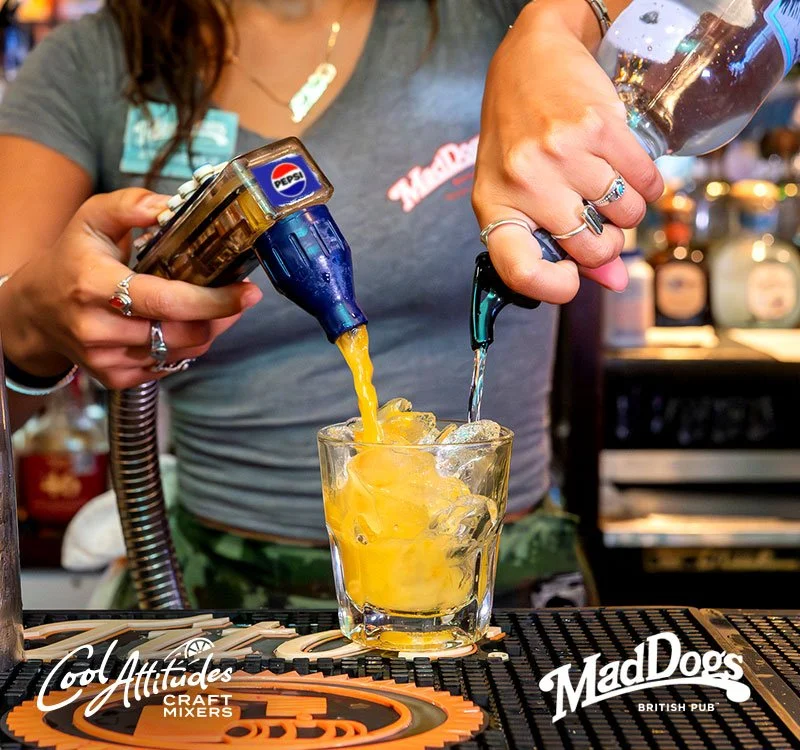 Cool Attitudes Craft Mixers - Premium cocktails at Mad Dogs