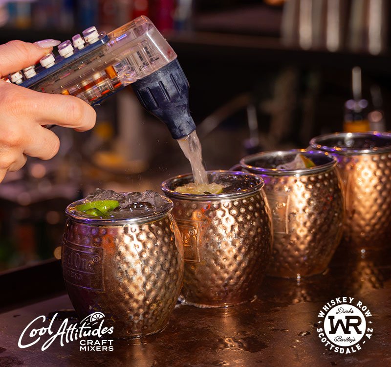 Cool Attitudes Craft Mixers - Premium cocktails in Whiskey Row