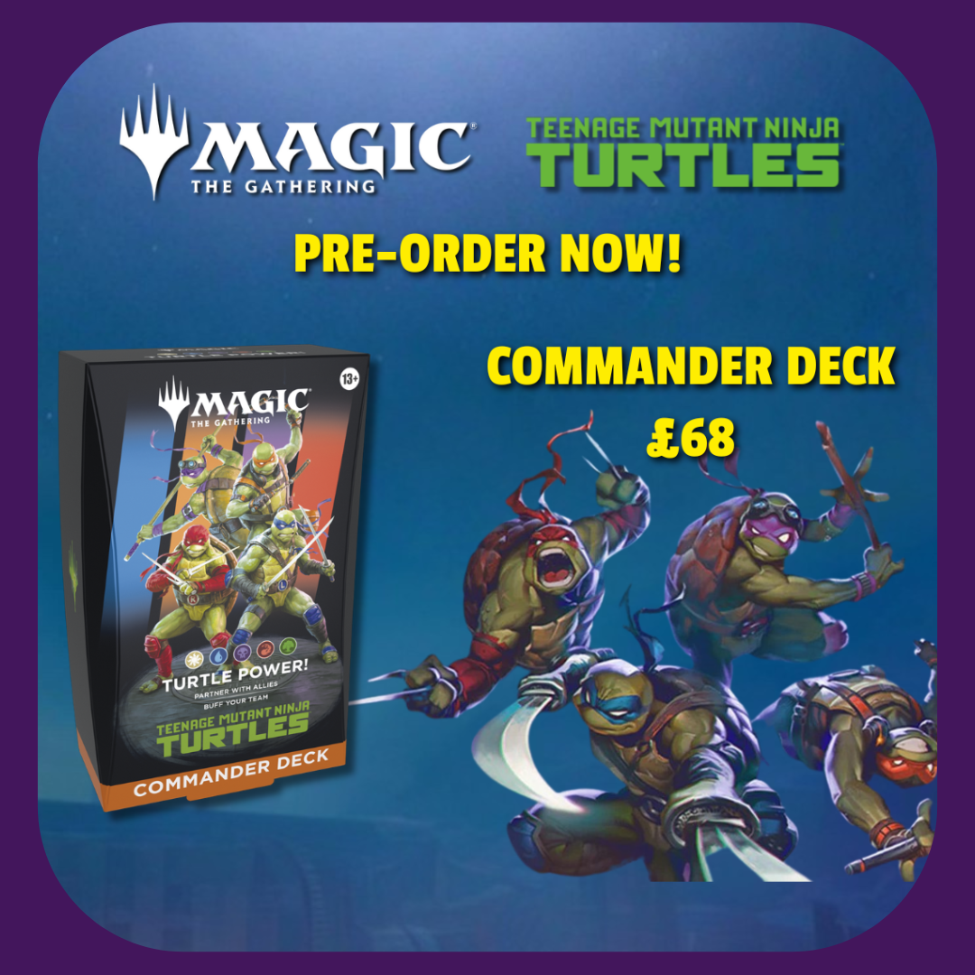 MTG: TMNT Commander Deck Pre-Order (27/02/26)