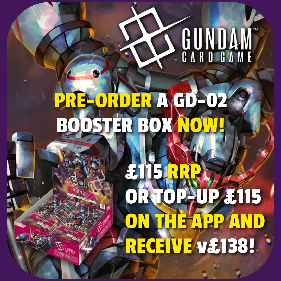 Gundam Card Game: GD-02 Dual Impact Booster Box (24/10/25)