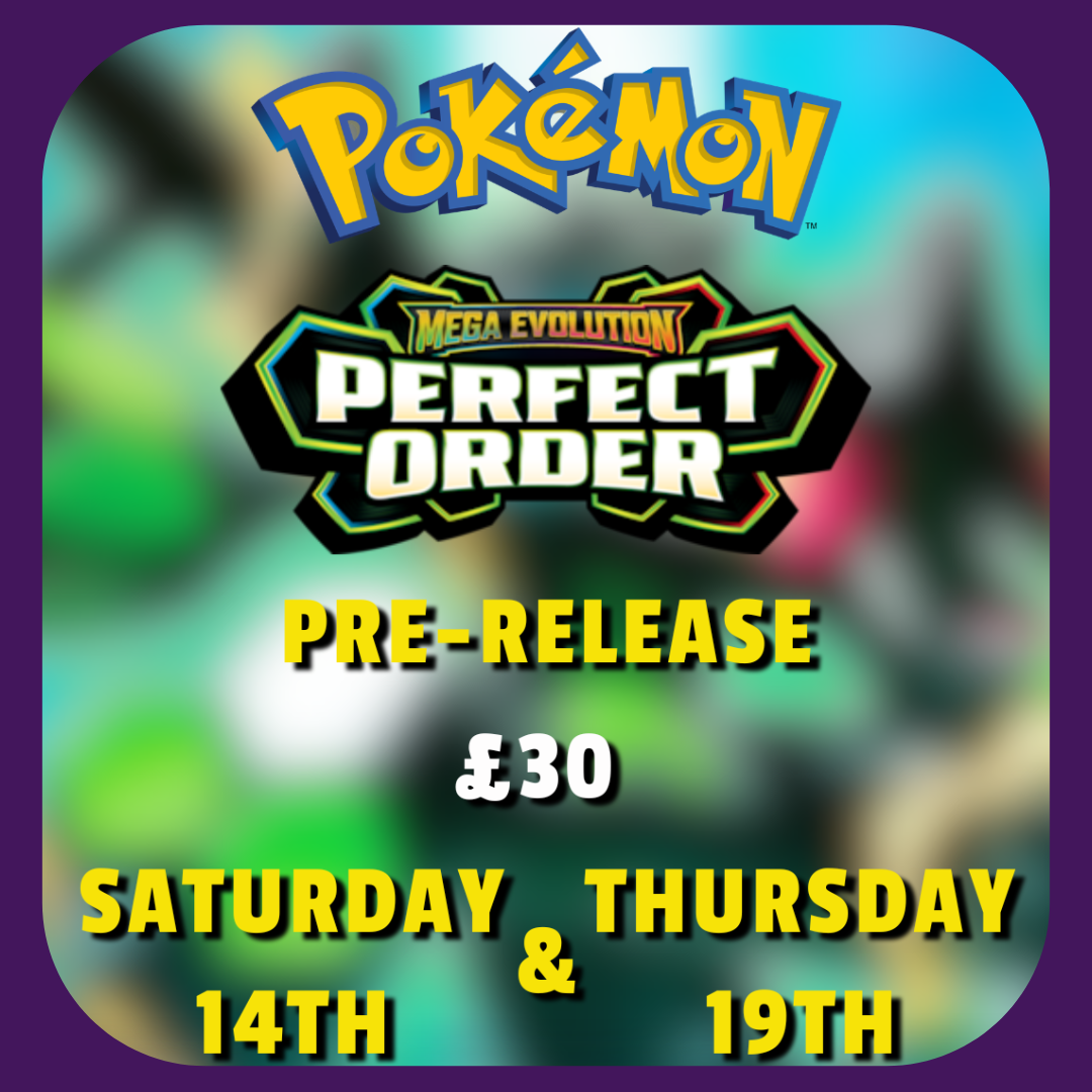 Pokémon: Mega Evolutions - Perfect Order Pre-Release Event