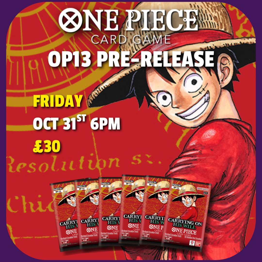 OP13 Pre Release 31/10/25