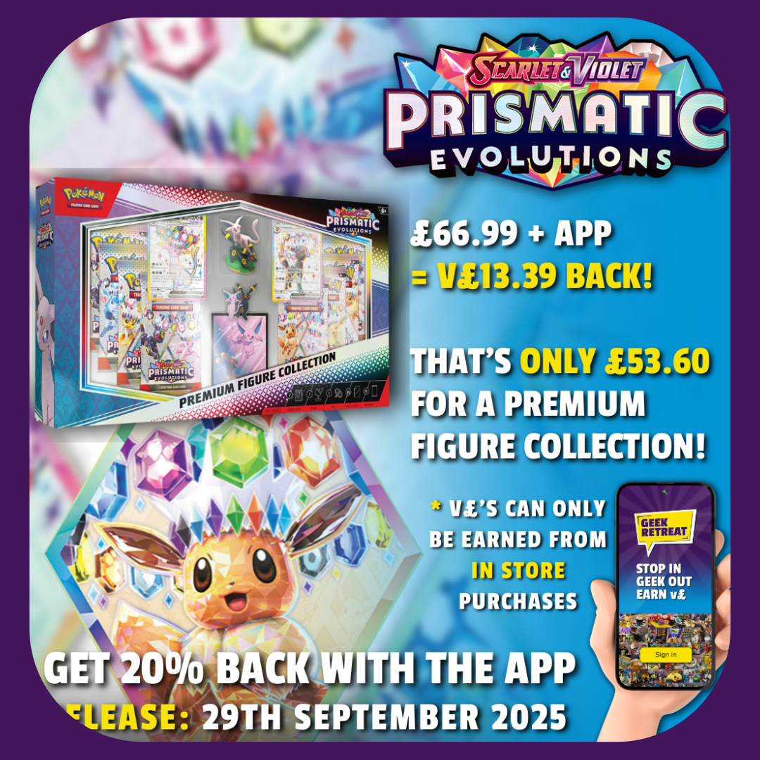Pre-Order: Pokémon Prismatic Evolutions - Premium Figure Collection (26/09/25)