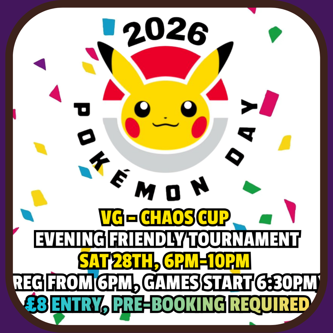 Pokémon Day Tournament - VG - Chaos Cup  (28/02/26)