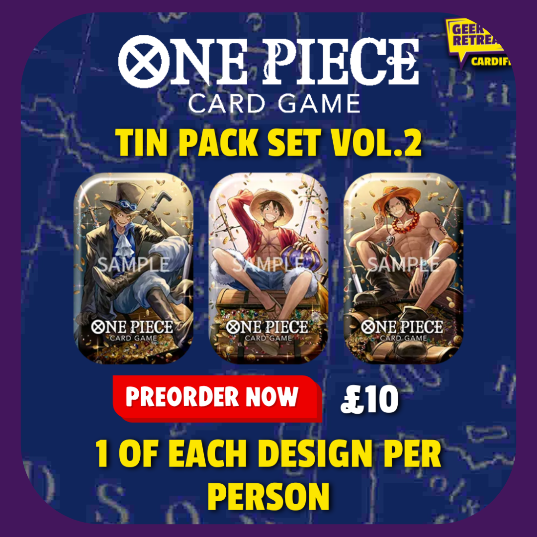 One Piece Card Game: Tin Pack Set Vol.2 (2 kinds assorted) (TS-02) Pre-Order (30/01/26)