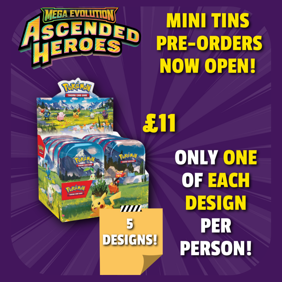 Pokemon TCG: Mega Evolution Ascended Heroes - Mini Tins (20/02/26)