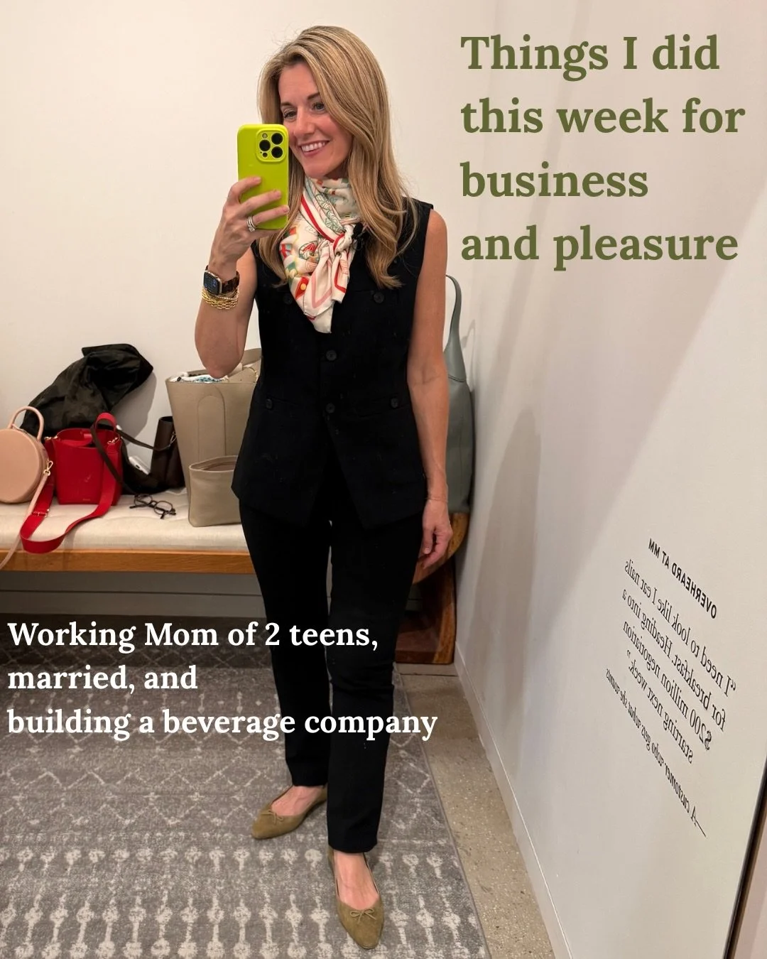 Finishing a busy week with a 6AM flight home so I have time to work, reset, and spend time with my family before the busy week ahead. 

The weeks move so fast, constantly moving through meetings and to-do lists. But these are the moments that rise to