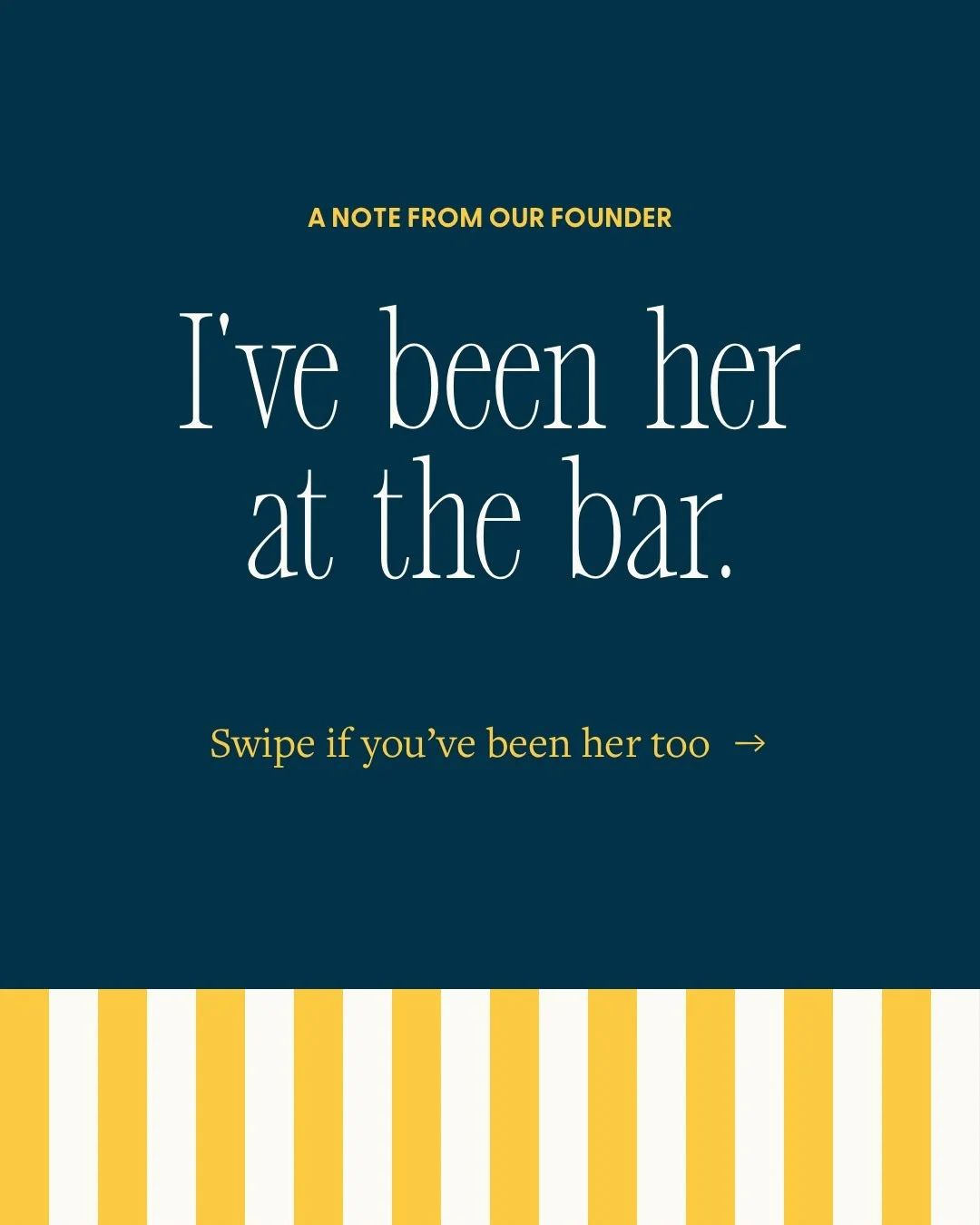 I&rsquo;ve been her at the bar. 🙋&zwj;♀️

Dressed up, feeling festive, and then...settling for a white wine I didn&rsquo;t want (on a Tuesday), a Diet Coke, or just water, y&rsquo;all.

So this fall, Hapsy showed up for her as the pouring partner at
