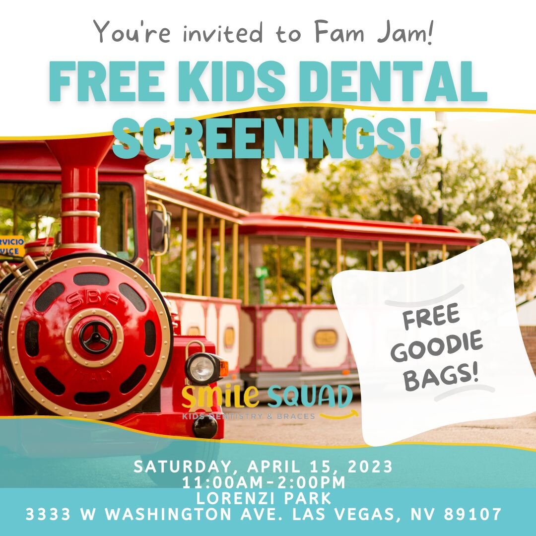 SAVE THE DATE | Come by Lorenzi Park for a fun day at the park and visit our Smile Squad booth for FREE dental screenings and FREE goodie bags! We're so excited to see you there! 🦷

Repost and share this amazing event with your friends!

#LasVegasEv