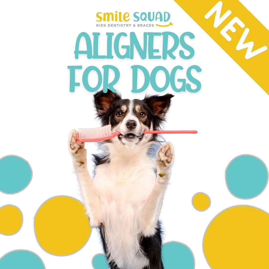 NEW IN ✨

Did you know that we make our aligners in house? Now your dogs can enjoy a better bite too! We are proud to introduce Pet Aligners! Tag your friends who have pets and let them know! 🐶🦷