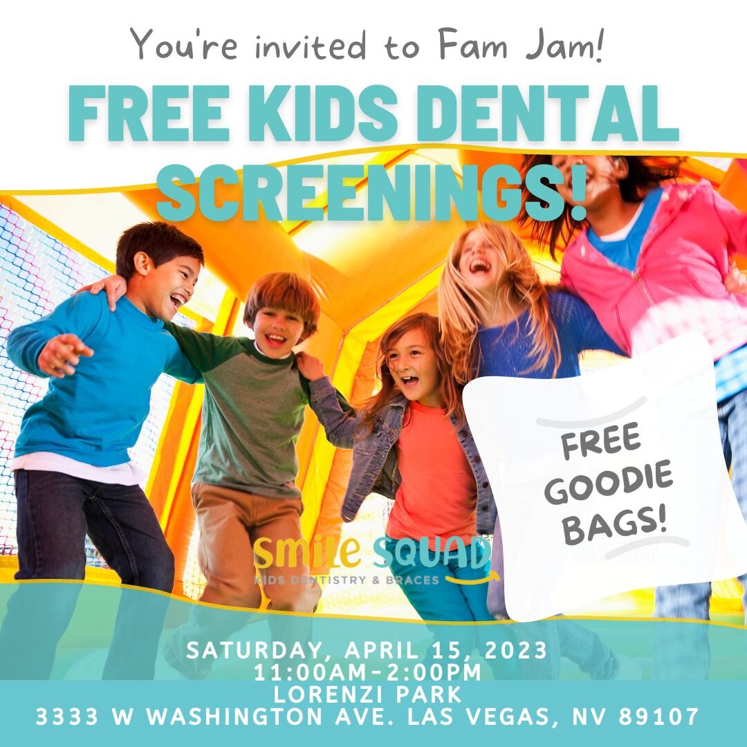 SAVE THE DATE | Come by Lorenzi Park for a fun day at the park and visit our Smile Squad booth for FREE dental screenings and FREE goodie bags! We're so excited to see you there! 🦷

Repost and share this amazing event with your friends!

#LasVegasEv