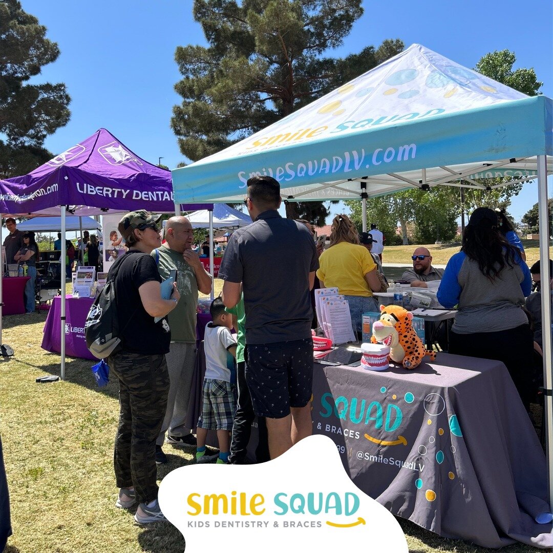 At Smile Squad, we love giving back to our community! On Saturday, we provided free screenings for kids at the Fam Jam on Saturday! We had so much fun seeing new and familiar faces. Thank you to everyone who stopped by our booth - We can't wait to se