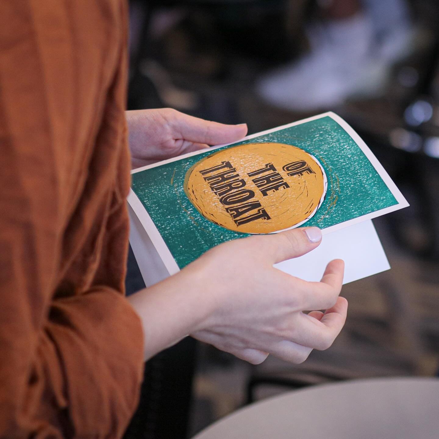 Over the last few weeks, we&rsquo;ve been hand-printing covers and cutting, folding, assembling, and binding mini books in preparation for our Launch Party tomorrow from 5-6:30pm in the @susquehannau Downtown Center. 

Join us to see the amazing work